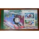 ISLA DE MAN TRENES CARNET PRESTIGE COMPLETO DE ESTAMPILLAS NUEVAS MINT